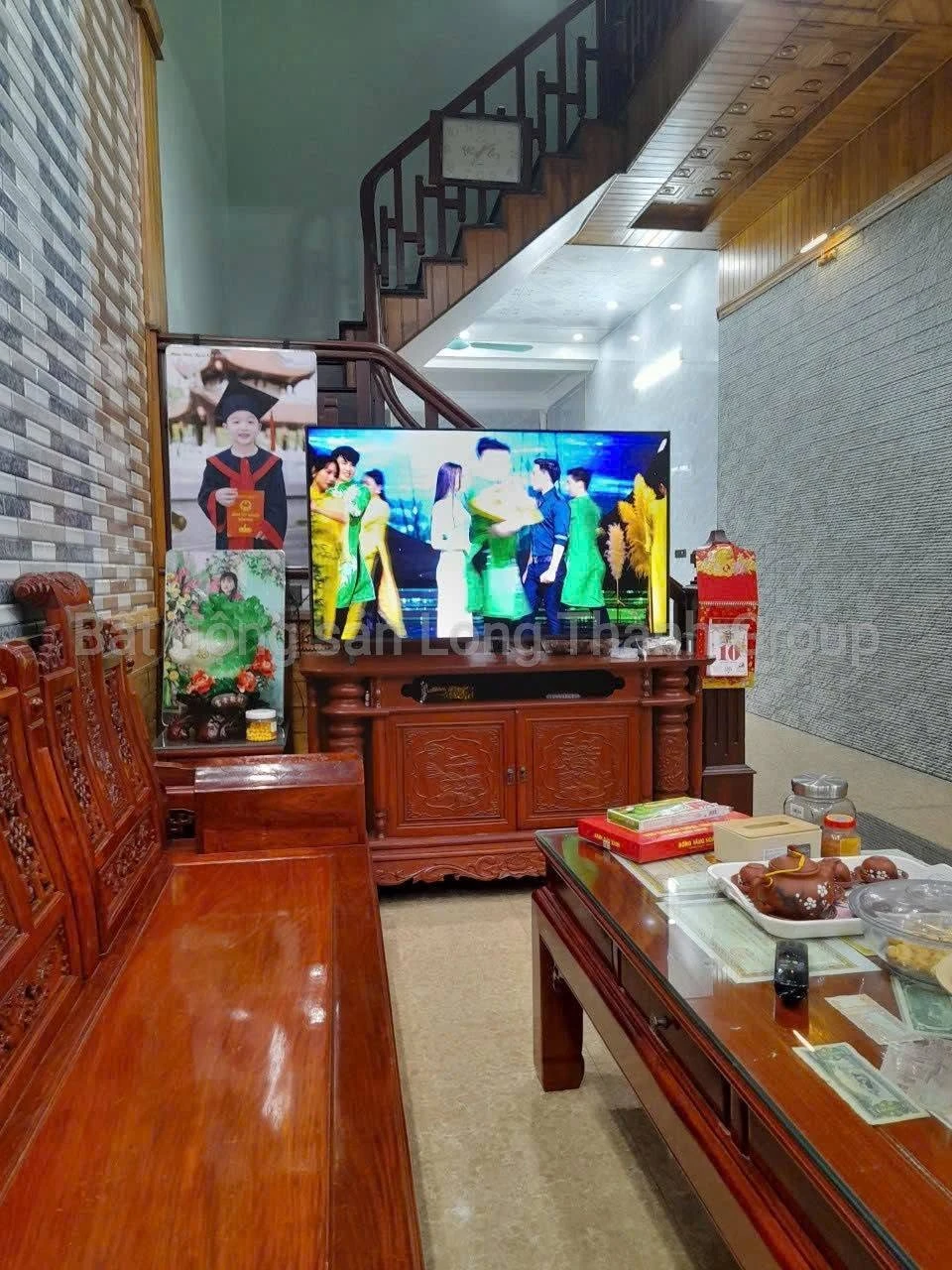 Bán nhà 4 tầng 79 m² mặt QL 1A Tiên Du Bắc Ninh - Ảnh 1