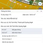 Bán đất thổ cư Tịnh Khê Quảng Ngãi 175m2 (10x35m) full TC, gần biển Mỹ Khê, 750 triệu TL - Ảnh thu nhỏ 8