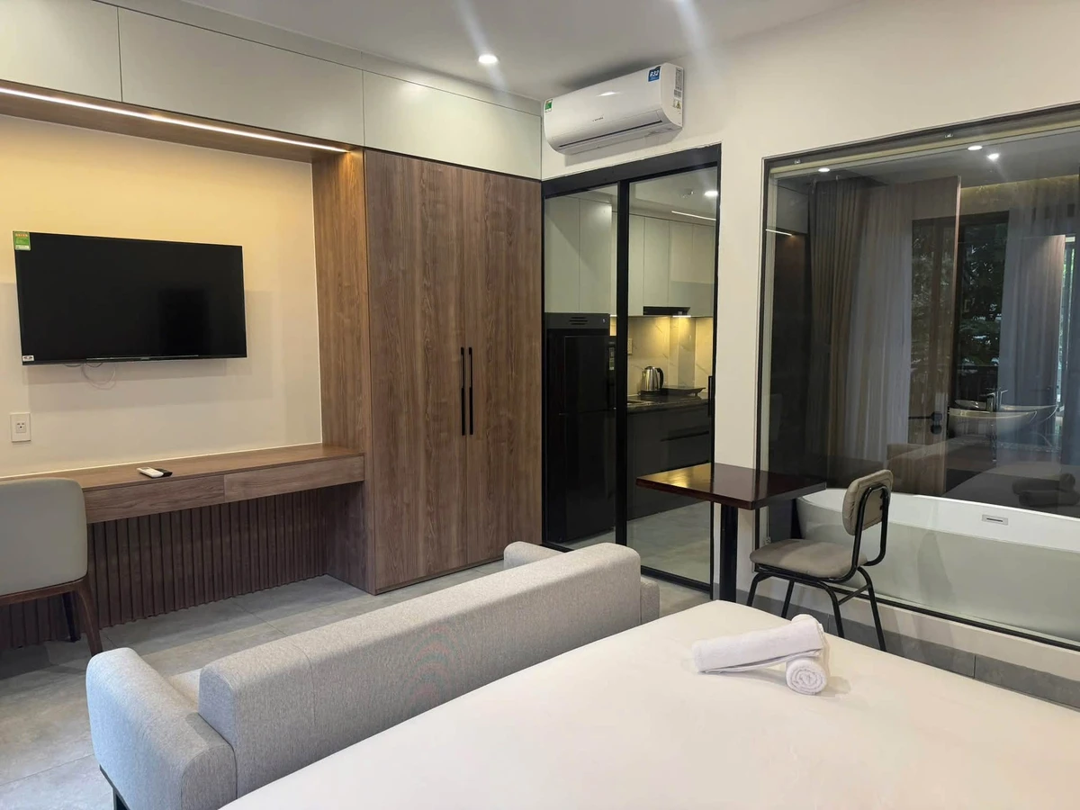Bán căn hộ biển Mỹ Khê 102m² Đà Nẵng, doanh thu 120tr/tháng - Ảnh thu nhỏ 5