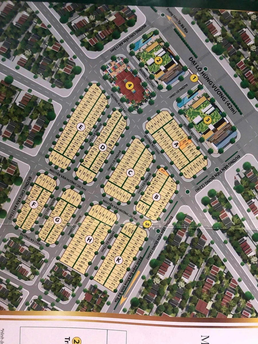Bán đất nền 84m² trung tâm Bà Rịa, 2,7 tỷ, mặt tiền 20m - Ảnh 1