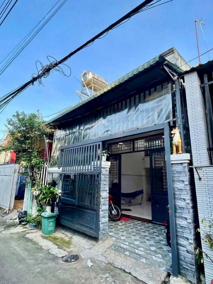 Nhà bán trệt gác lửng 3 phòng ngủ 72m² giá 2,1 tỷ Bình Tân - Ảnh thu nhỏ 2