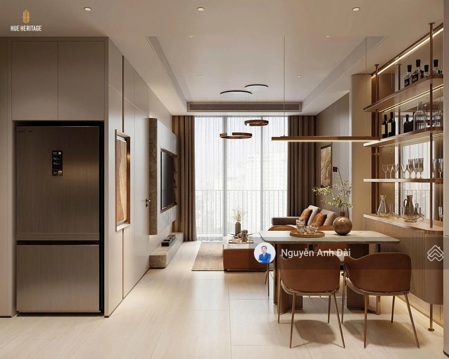 Siêu phẩm - Bán căn hộ 2PN 61,5m2 tầng 16 Hue Heritage, view sông Hương - Đất Xanh Miền Trung - Ảnh thu nhỏ 2