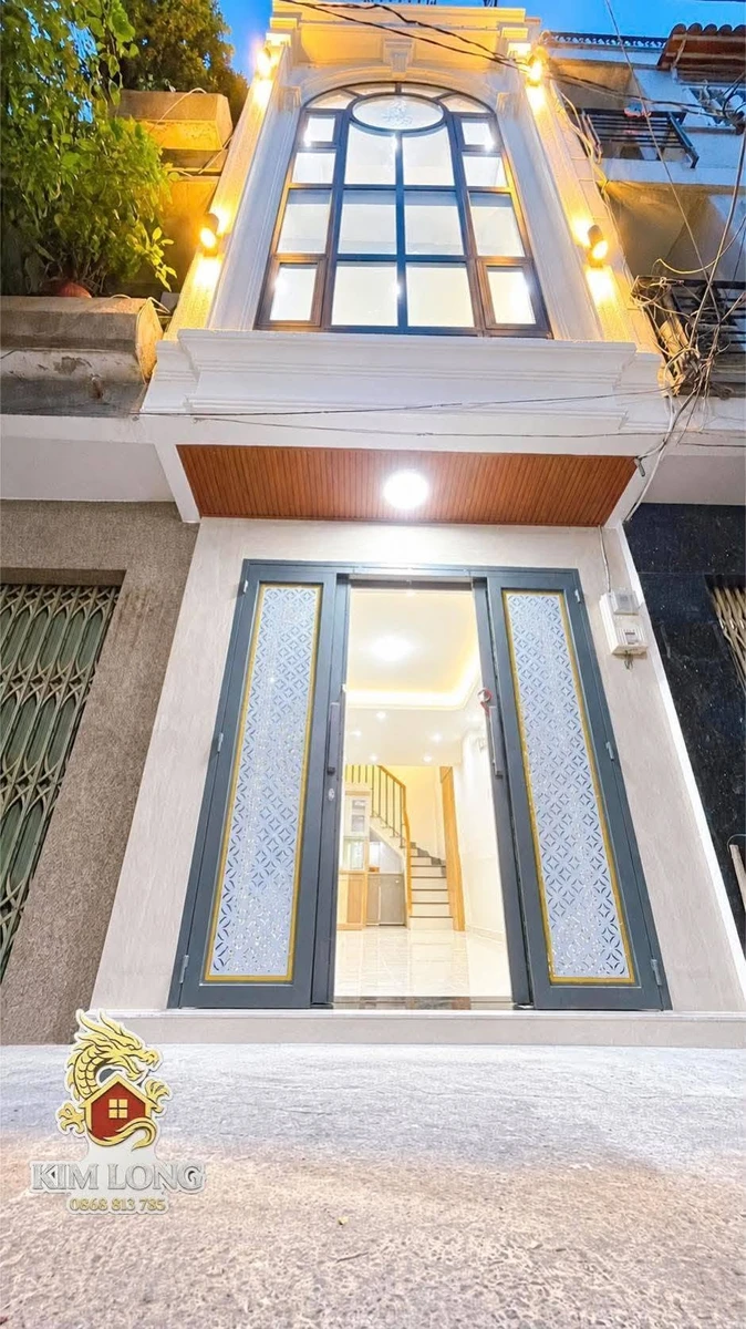 Bán nhà phố 4 tầng 21.3m² Khu 20 Thước Quận 4 - 5,799 tỷ - Ảnh 1