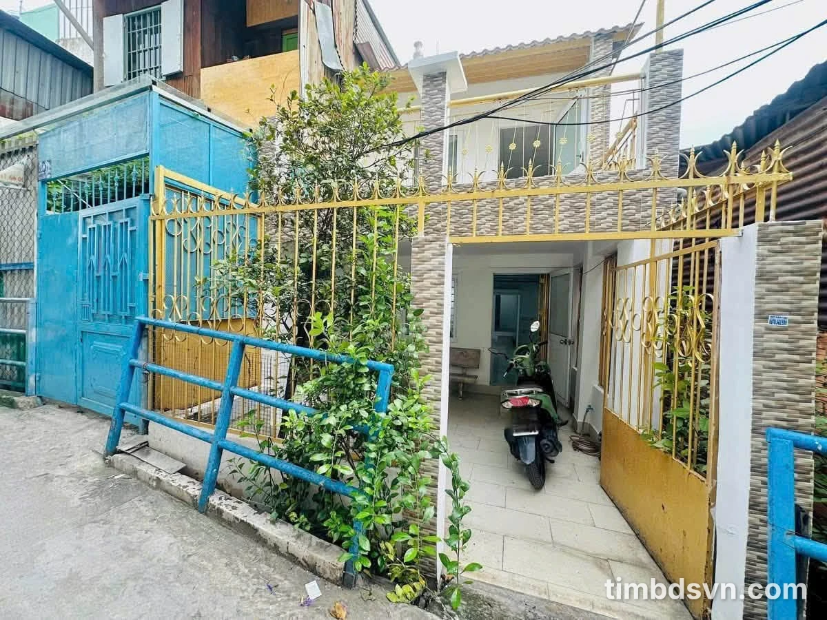 Cho thuê nhà có sân 80m² 2 phòng ngủ Bình Thạnh 10 triệu/tháng - Ảnh 1