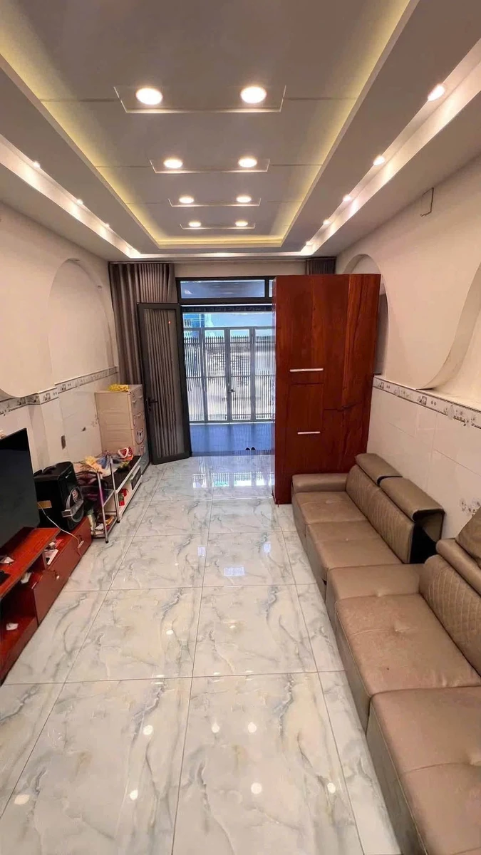 Bán nhà mới xây 1 trệt 2 lầu 77m2 gần đường Hồng Bàng, Quận 6, giá 7,5 tỷ - Ảnh thu nhỏ 3