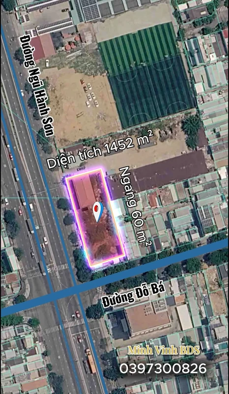 Cho thuê lô đất 1450m2 đường Ngũ Hành Sơn, Quận 7