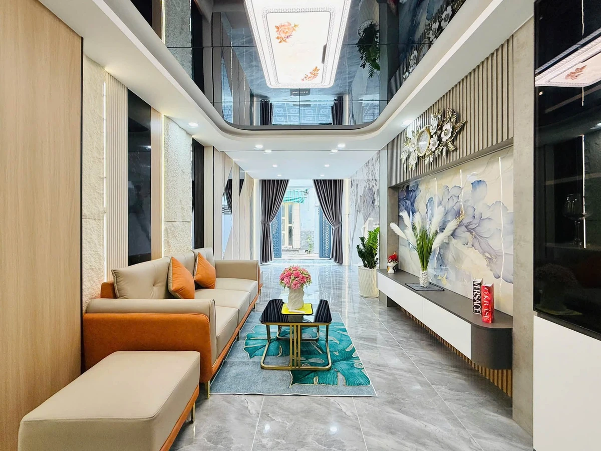 Nhà 4 phòng ngủ 38.4m2 Phan Huy Ích, Gò Vấp giá 5 tỷ 980 triệu - Ảnh thu nhỏ 3