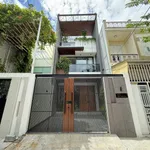 Nhà 3 tầng mặt tiền Hòa Xuân 100m2, dòng tiền 35tr/tháng - Ảnh thu nhỏ 1