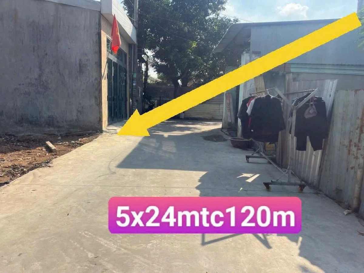 Bán lô đất Tân Định, 120m², mặt tiền 5m, 1 tỷ 3 - Ảnh thu nhỏ 2