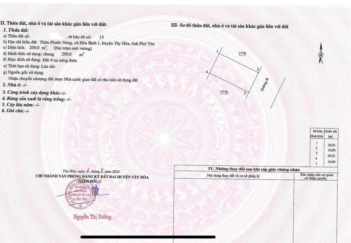 Bán đất nền TĐC Tây Hoà Hòa Bình 200m² hơn 1 tỷ 7 - Ảnh thu nhỏ 4