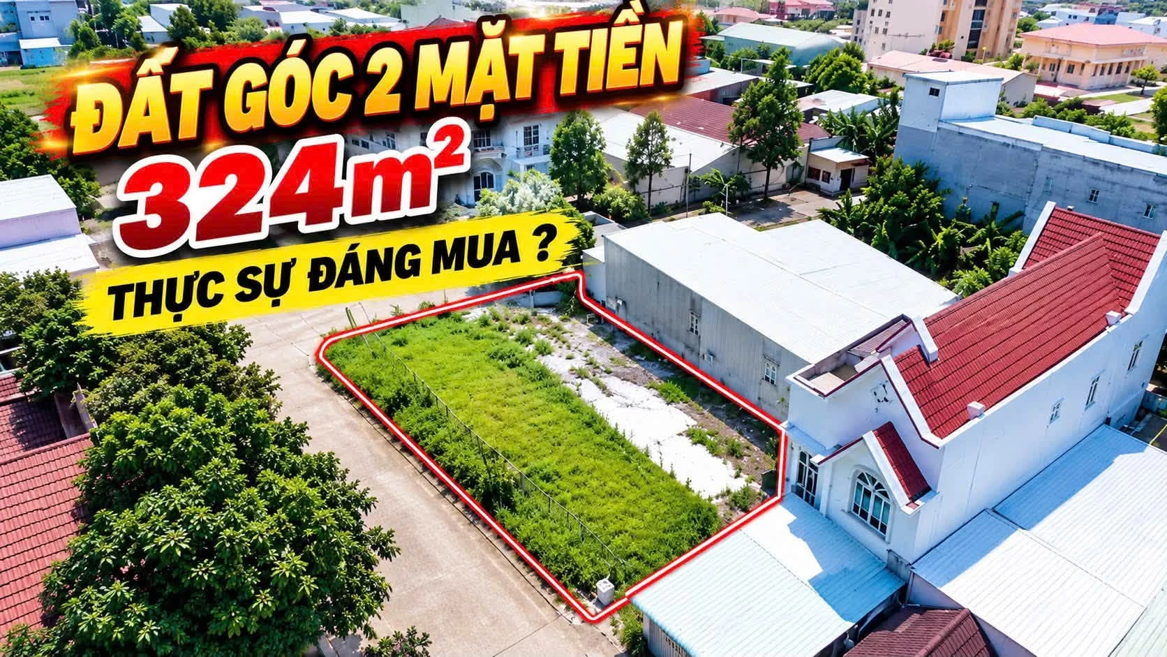 Bán lô đất góc 2 mặt tiền 324m² Phạm Viết Chánh, Rạch Giá - Ảnh 1