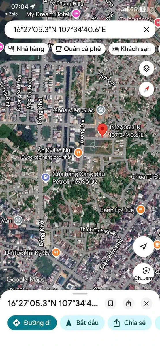 Bán đất 100m2 Bàu Vá Huế, view công viên, 3,75 tỷ - Ảnh thu nhỏ 3