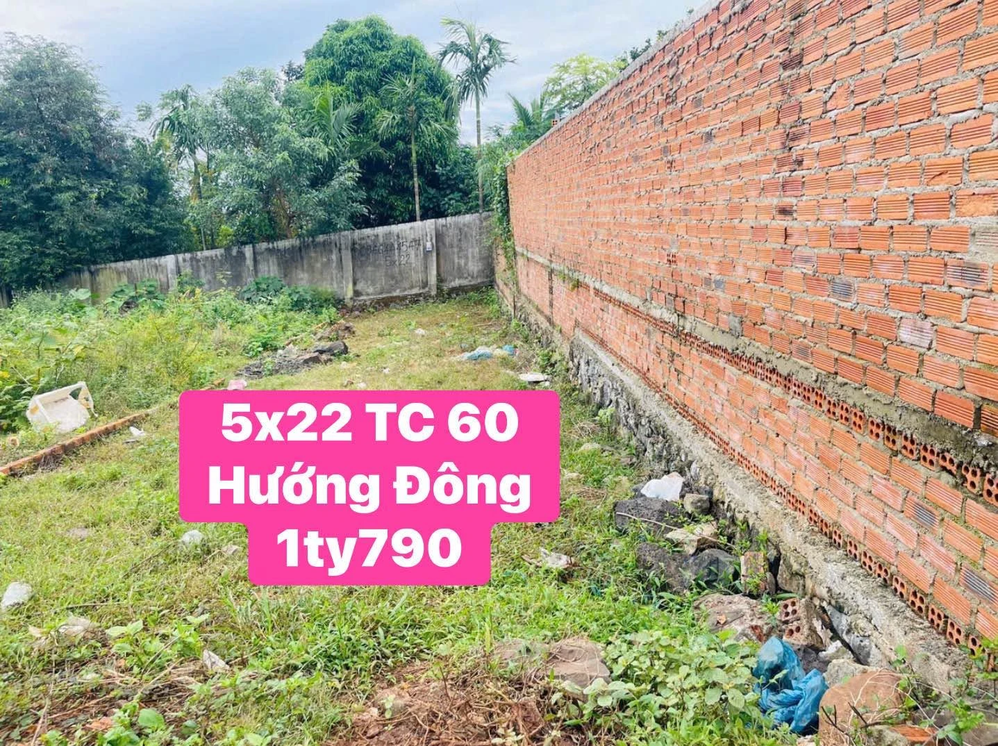 Bán đất hẻm Y Moan Quận 12, 110m², 1 tỷ 790 - Ảnh 1