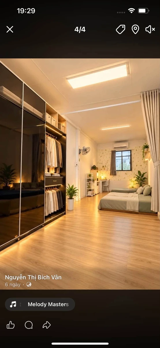 Cho thuê nhà hẻm xe hơi 52m2 gần Hàng Xanh 12 triệu/tháng - Ảnh thu nhỏ 2