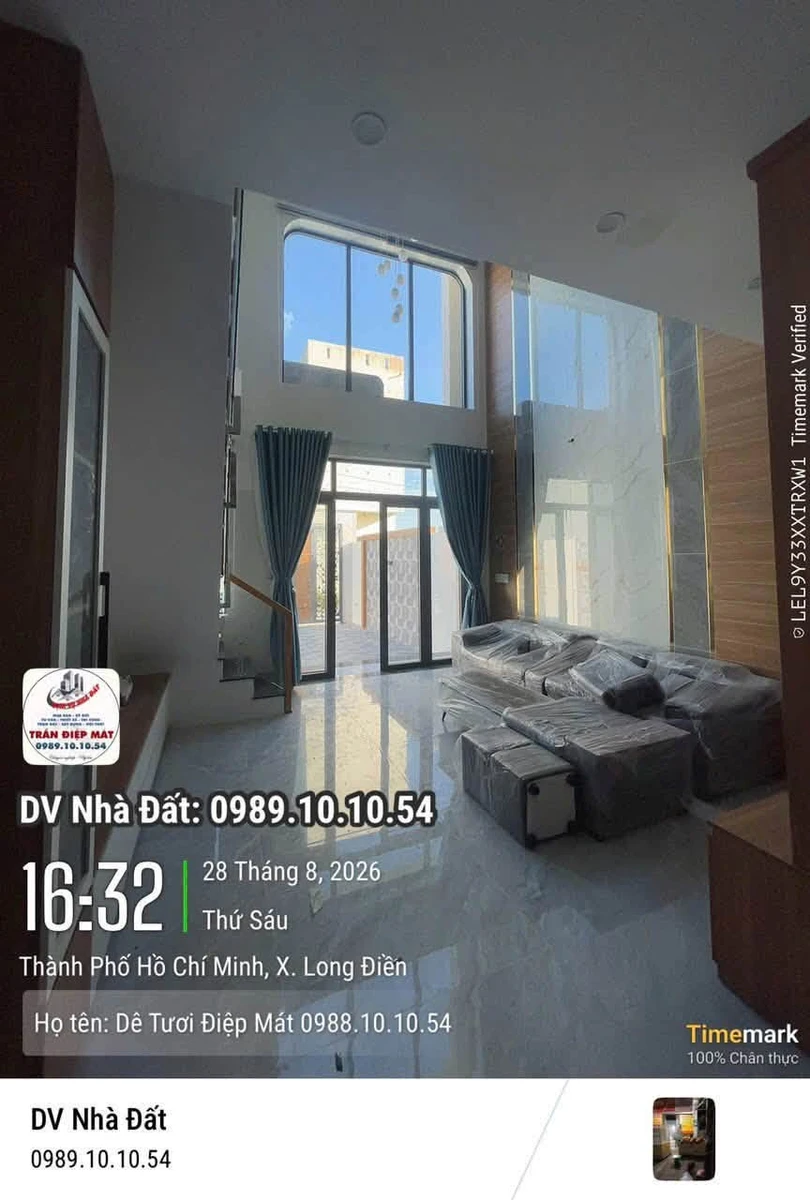 Bán nhà 1 trệt 1 lầu 3PN, 6x26m, giá 2 tỷ 735 triệu tại An Ngãi, Bà Rịa - Vũng Tàu - Ảnh thu nhỏ 2