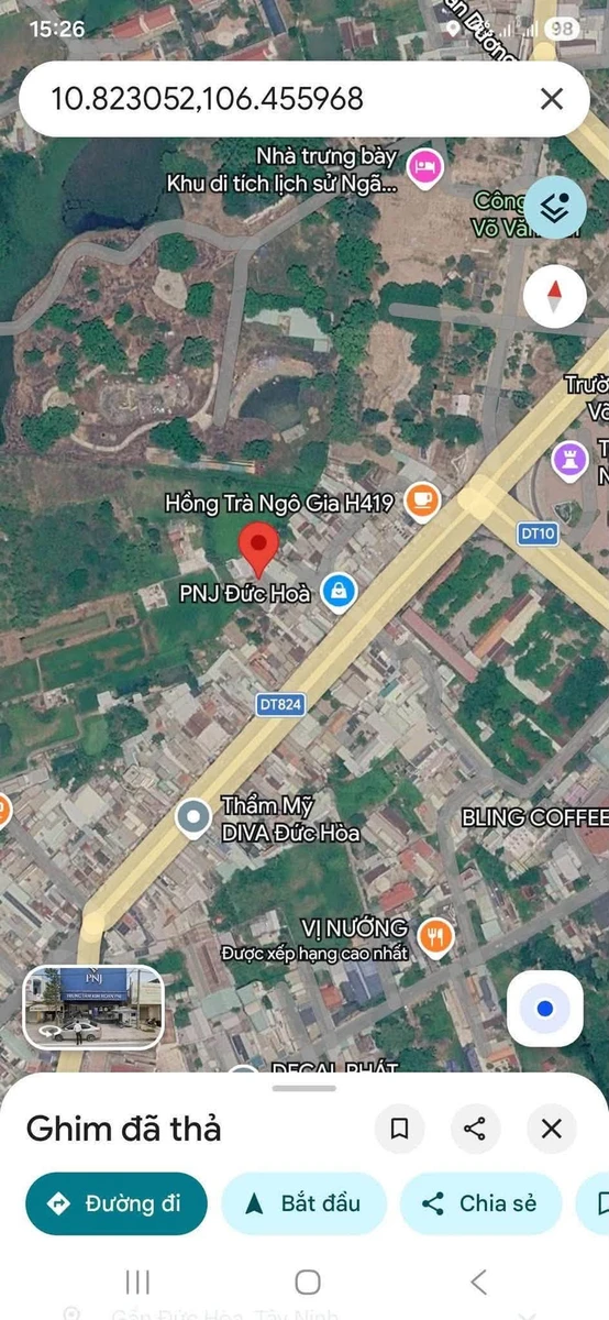 Bán nhà 88.5m2 Thị Trấn Đức Hòa, Long An - Ảnh thu nhỏ 3