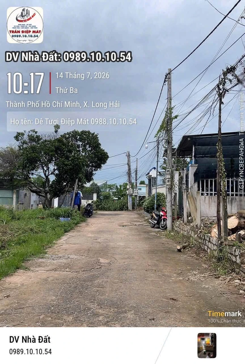 Bán lô đất góc 2 mặt tiền 100m² Nhà Bè 1 tỷ 299 triệu - Ảnh thu nhỏ 2