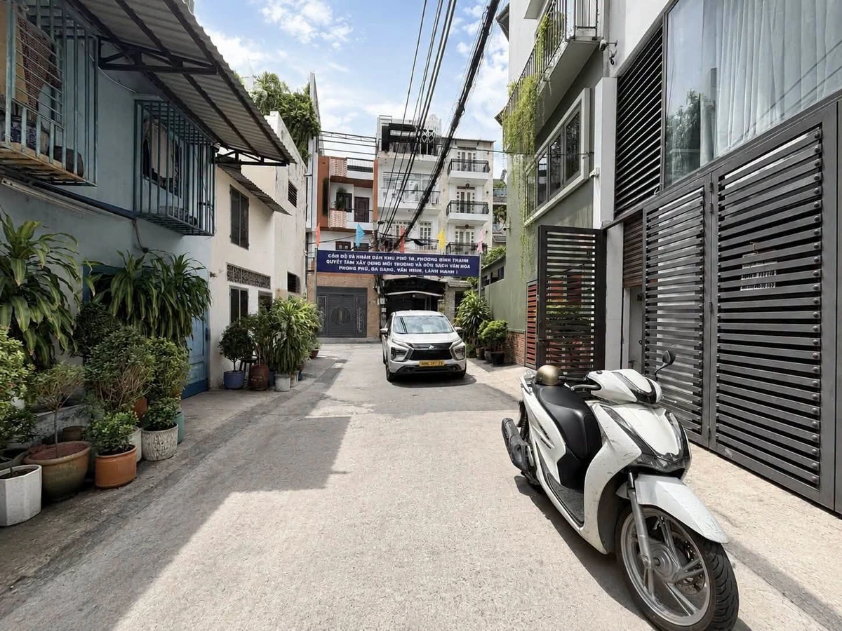 Bán nhà 80m² có hầm ô tô tại Chu Văn An, Bình Thạnh – 12.5 tỷ - Ảnh 1