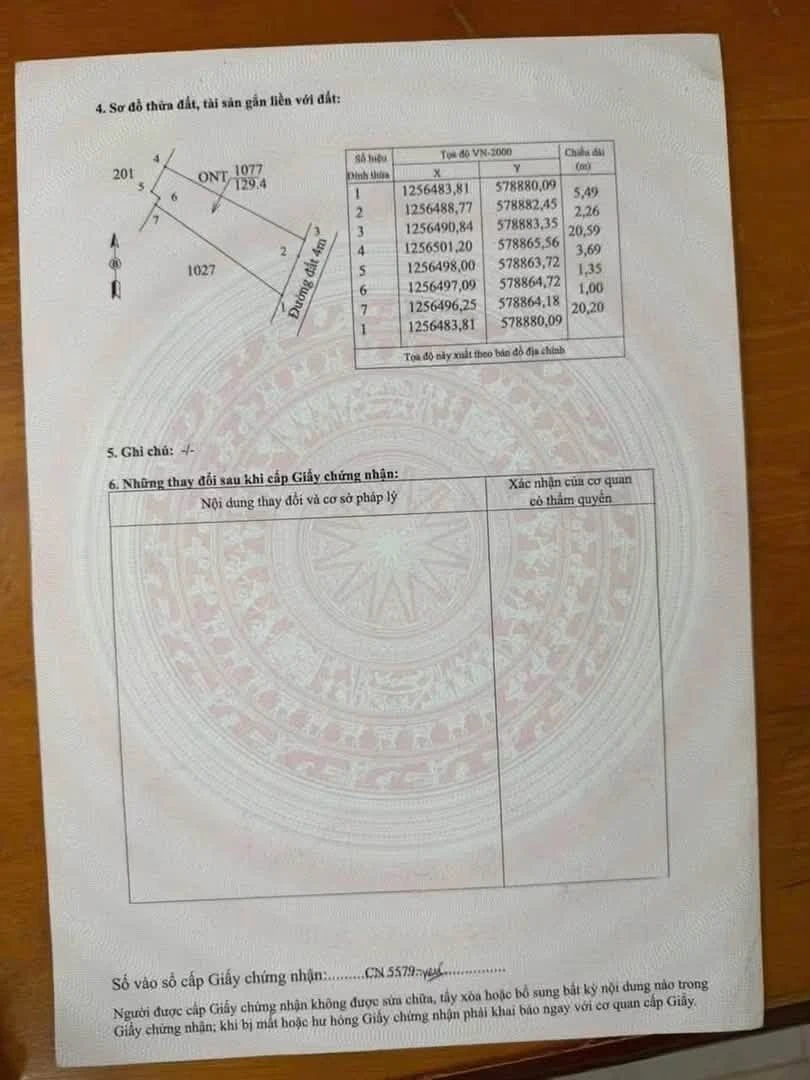 Bán đất 100m² Dương Minh Châu Tân Bình 169 triệu - Ảnh thu nhỏ 3