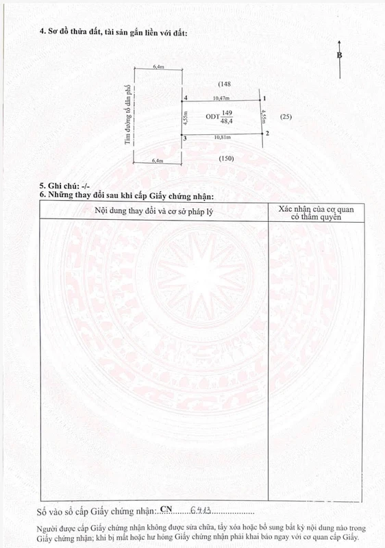 Bán lô đất Hòa Nghĩa 48m² giá 1,1 tỷ đồng