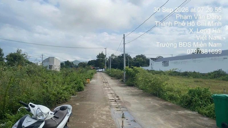 Bán đất Long Hải 150m² 1 tỷ 600, gần biển