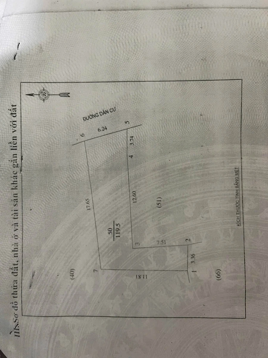 Bán đất 119.5m2 tặng nhà cấp 4 Trần Nhật Duật Nghệ An - Ảnh 1
