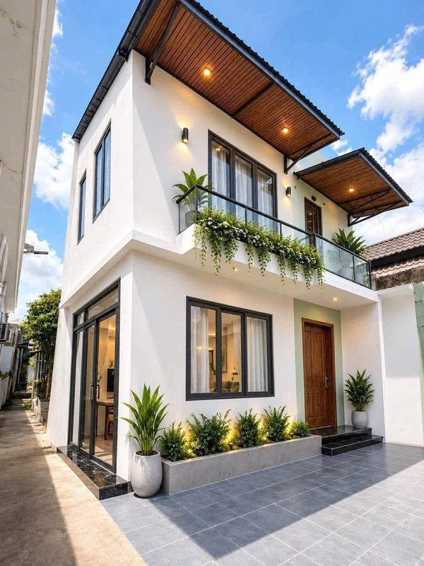 Bán nhà 1 trệt 1 lầu 3PN 56m2 Phường 8 Vĩnh Long 1,1 tỷ