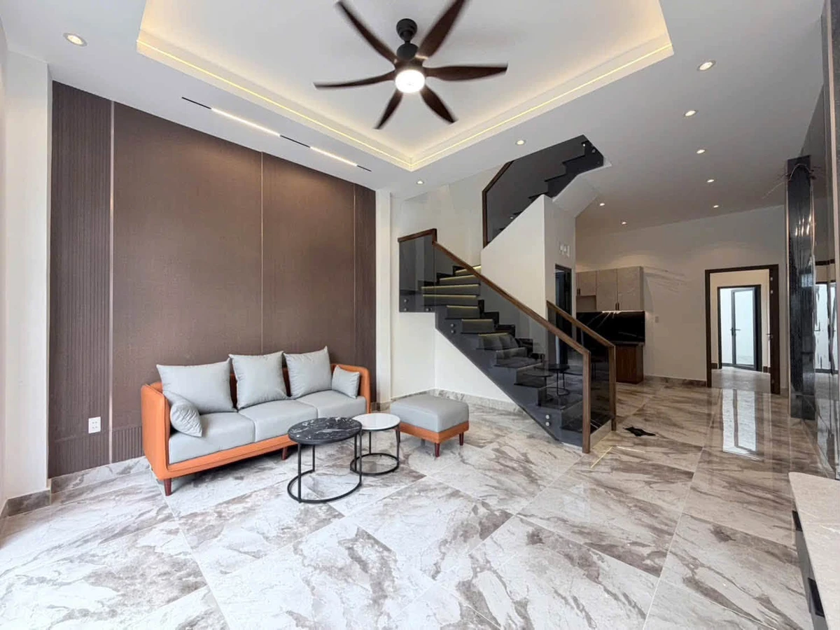 Bán nhà mới 1 trệt 1 lầu 3PN, 64m2, full nội thất, Tây Thạnh, giá 5,5 tỷ - Ảnh thu nhỏ 3