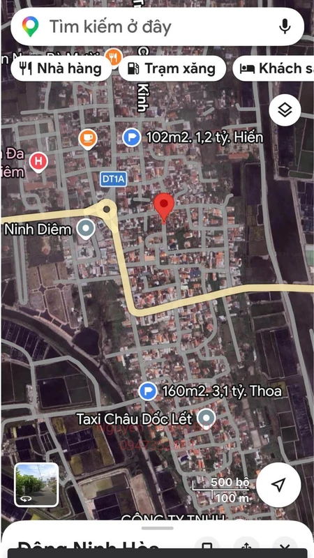 Bán lô đất 95,5m2 mặt đường Trương Công Kỉnh, Khánh Hòa