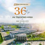 PHÚ XUÂN CITY ĐẶC QUYỀN HIẾM CÓ: CHỈ ĐÓNG 2TY5 NHẬN NHÀ ÂN HẠN GỐC, LÃI 36THÁNG ĐÃ CÓ SỔ - Ảnh thu nhỏ 1
