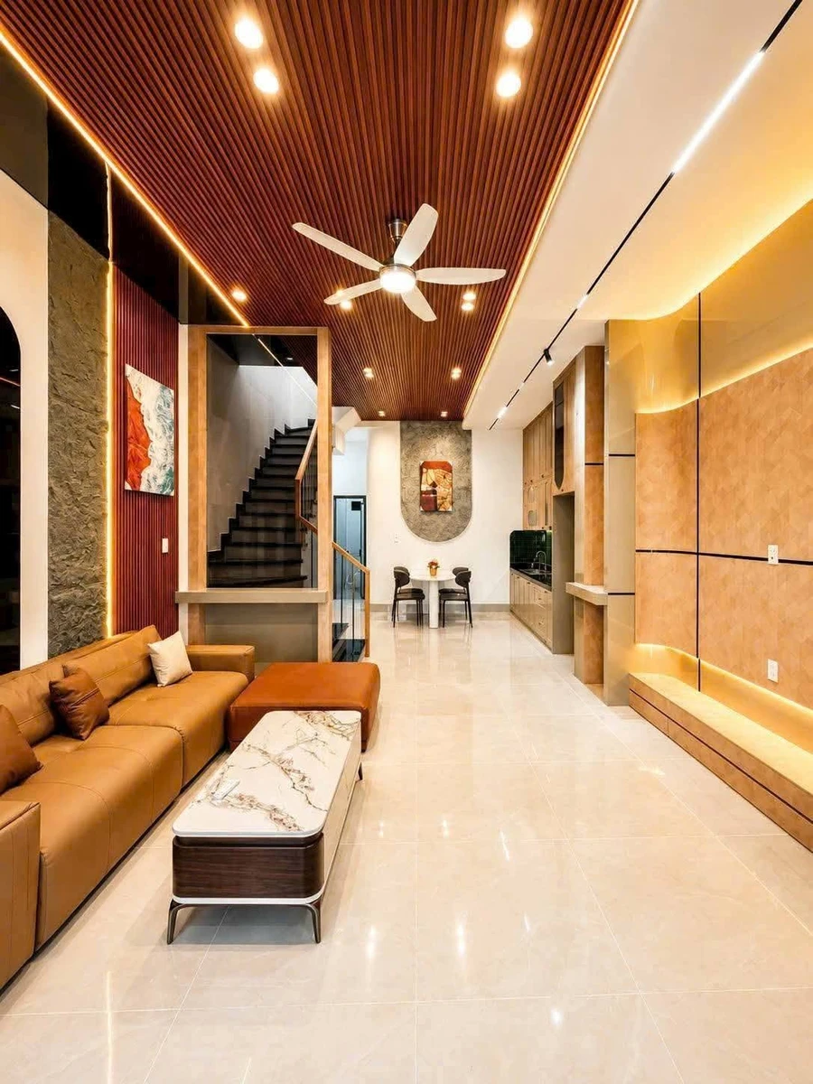 Bán nhà 1 trệt 1 lầu 90m² gần chợ Tân Hiệp, Bình Chánh - Ảnh thu nhỏ 3