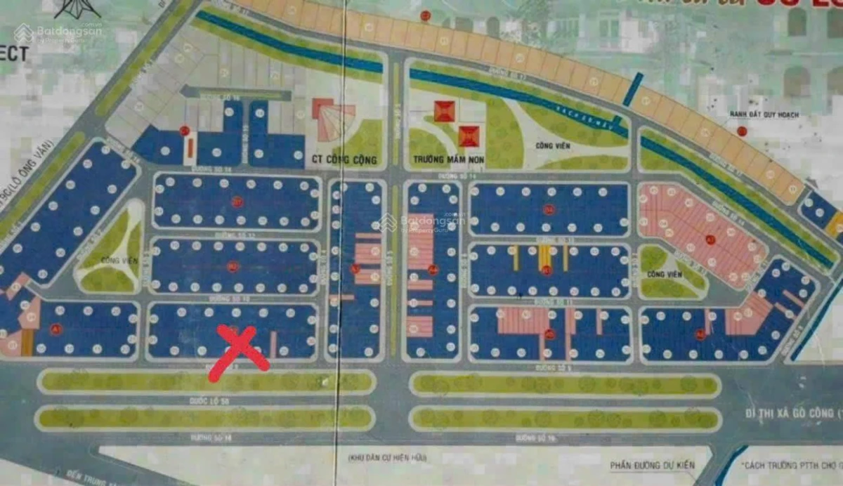 Đất bán khu dân cư Long Thạnh Hưng 100m2 full thổ cư chỉ 700 triệu/lô - Ảnh thu nhỏ 2