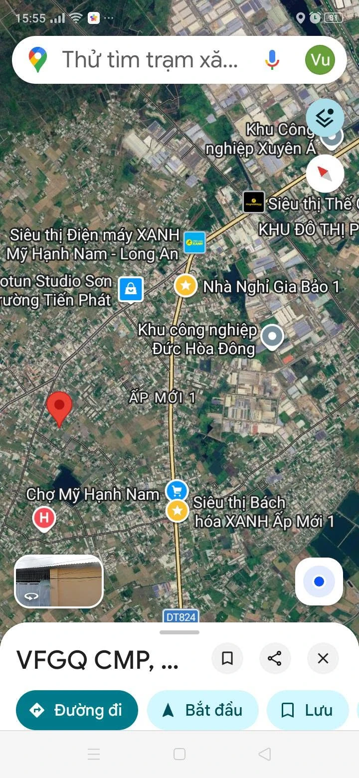 Bán nền đất 320m2 mặt tiền Sao Vàng, Mỹ Hạnh, Tây Ninh - Ảnh 1