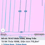 Bán đất Sông Trầu Trảng Bom 715,8 m² sổ riêng 3,8 tỷ - Ảnh thu nhỏ 3