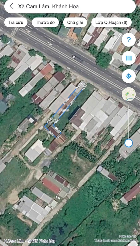 Bán đất mặt tiền Quốc Lộ 1A Cam Thành Bắc 336m2, giá 3 tỷ
