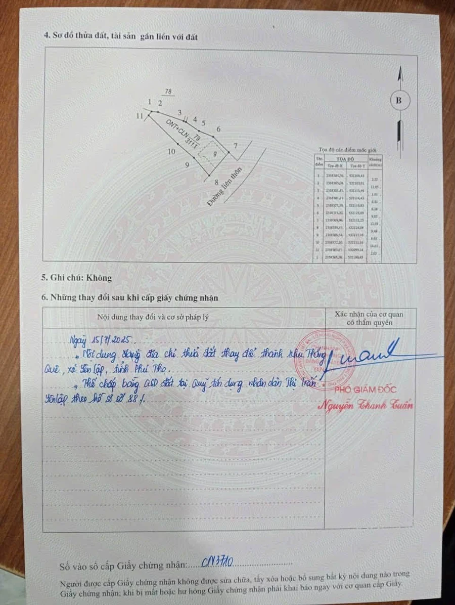 Bán nhà mới 2PN 2WC với ao cá 1 tỷ ở Phú Thọ - Ảnh thu nhỏ 3