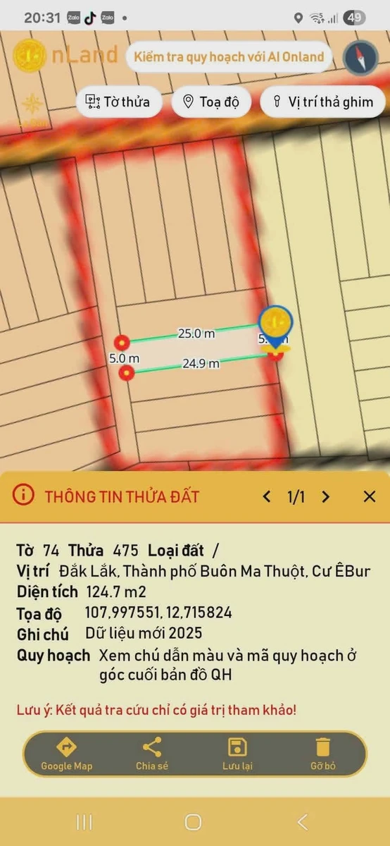 Bán đất thổ cư 125m² 335 triệu Hóc Môn - Ảnh thu nhỏ 4