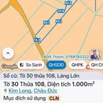 Bán đất 1 sào Láng Lớn Châu Đức 750 triệu - Ảnh thu nhỏ 2