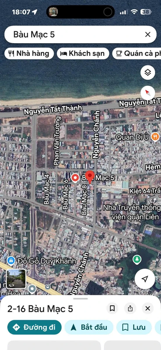 Bán cặp đất Bàu Mạc 250m2 gần biển, 13,5 tỷ - Ảnh thu nhỏ 4