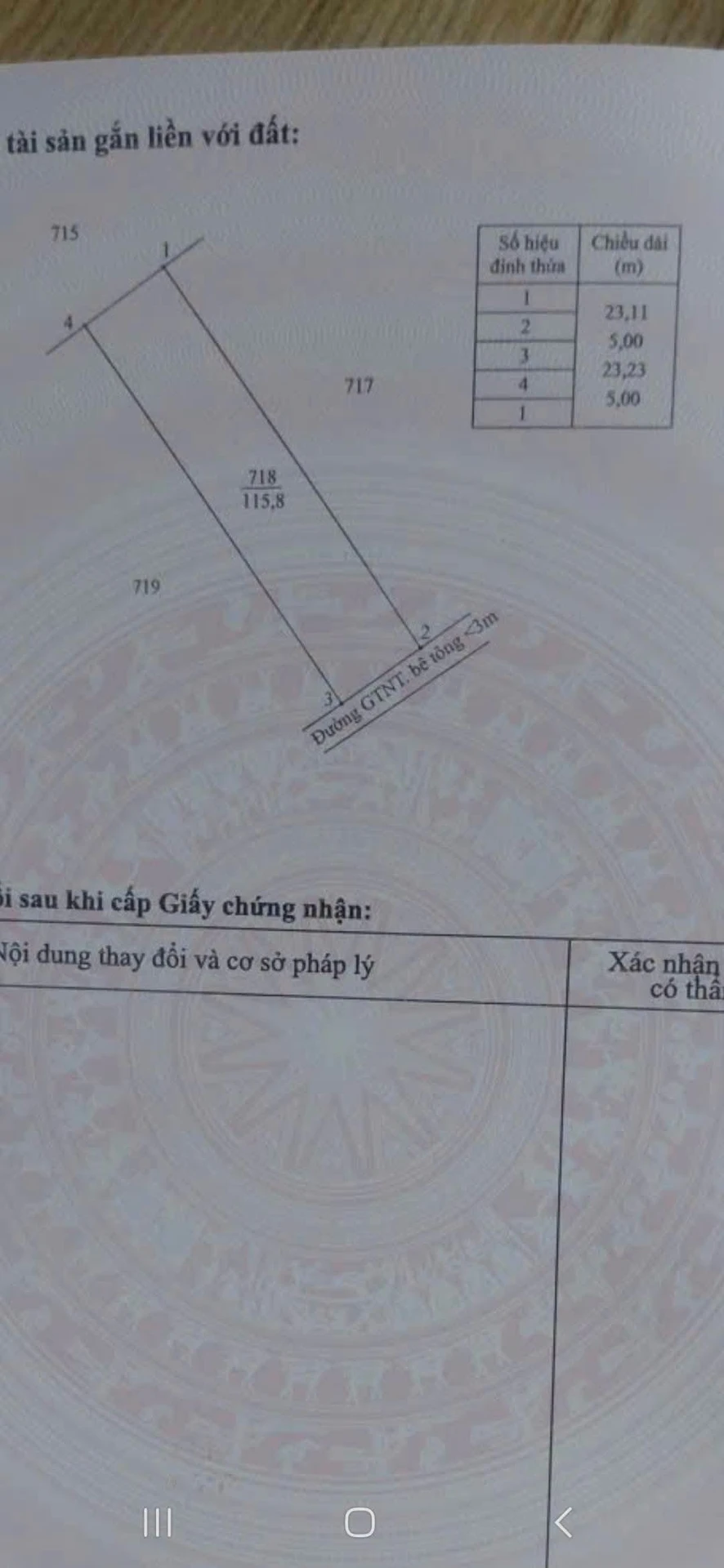 Bán lô đất thô 5x23m, 250 triệu tại Tây Ninh - Ảnh 1