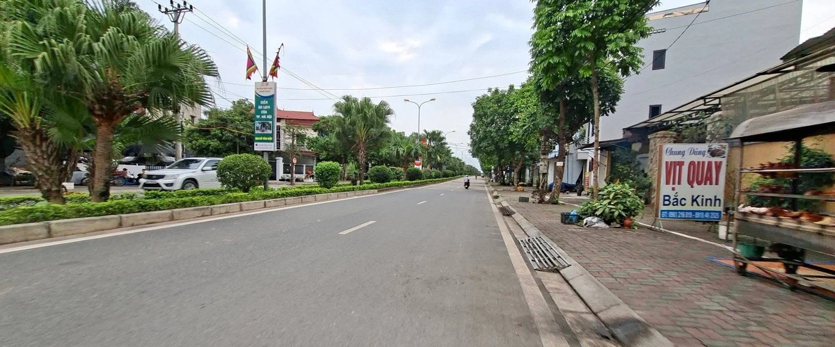 Bán đất full thổ cư 80,8m² mặt tiền 5,4m Phù Linh Sóc Sơn gần 3 tỷ - Ảnh 1