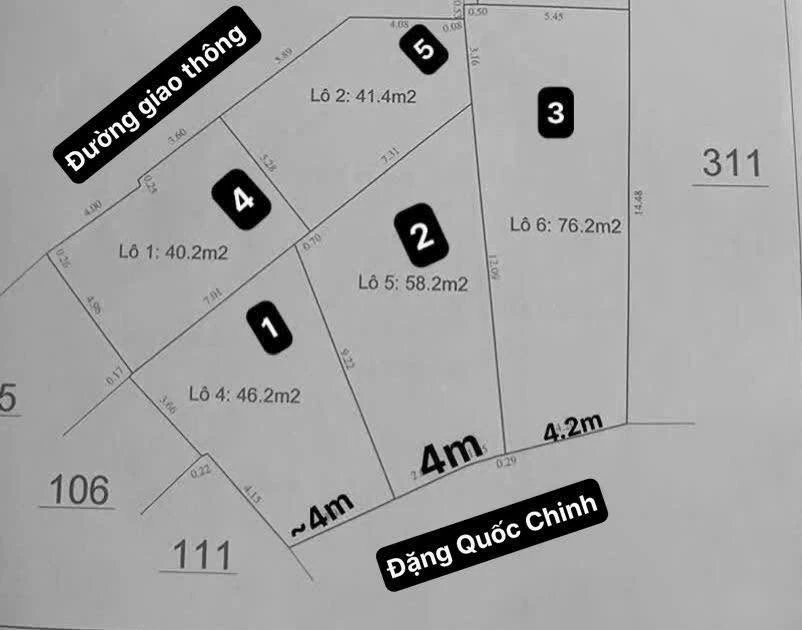 Bán đất mặt tiền 7.7m, hơn 40m2 gần Sông Sặt, Quận 7 - Ảnh thu nhỏ 2