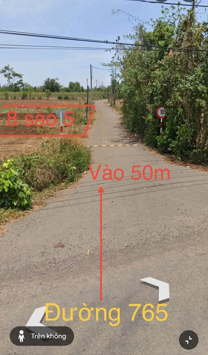 Bán đất Bình Trung 8 sào mặt tiền đường nhựa 400m2 - Ảnh thu nhỏ 2