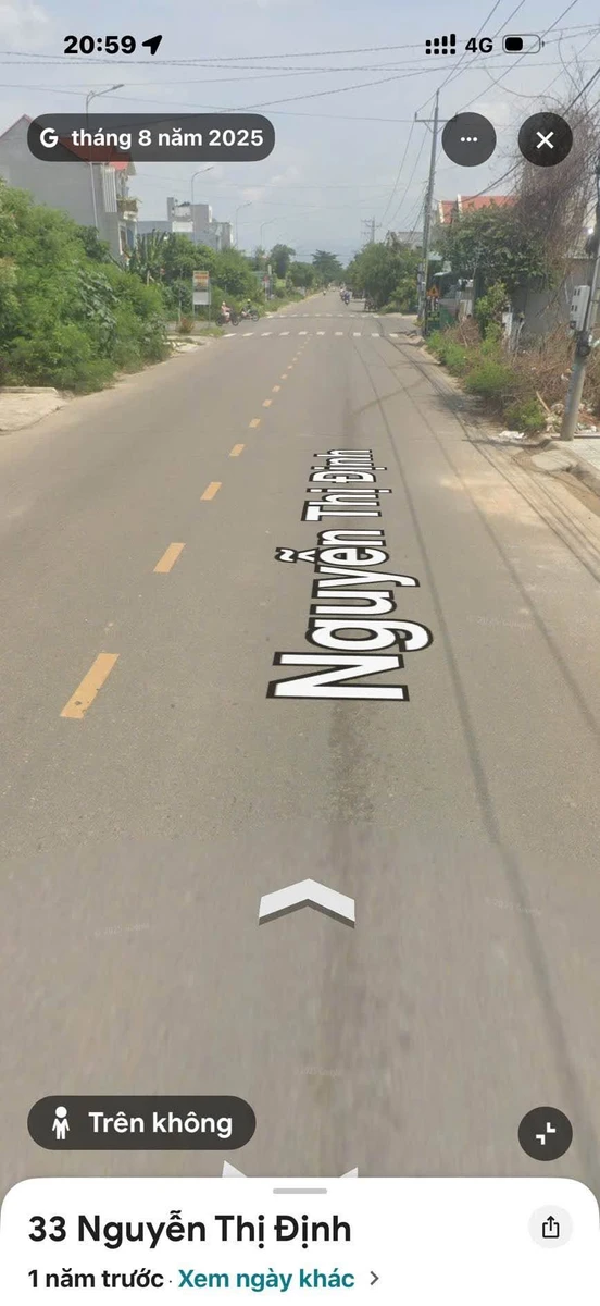 Bán đất thổ cư mặt tiền Nguyễn Thị Định Phú Tài Phan Thiết 100m² - Ảnh thu nhỏ 2