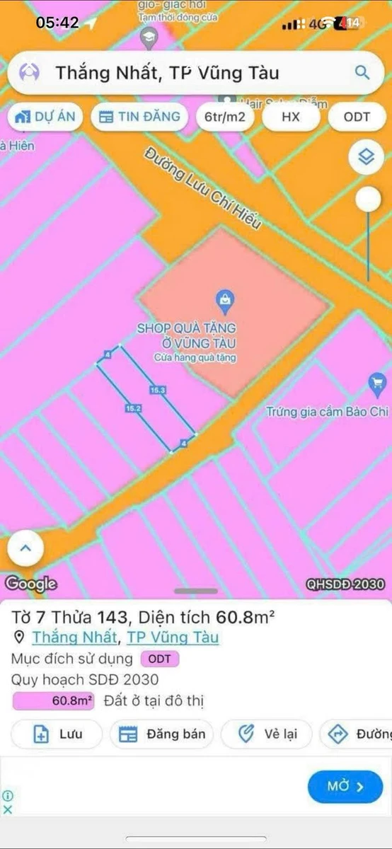 Bán đất hẻm ô tô 60m² Vũng Tàu, xây 3,5 tầng, 2,85 tỷ - Ảnh thu nhỏ 2