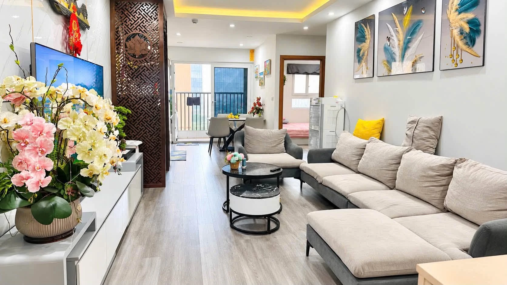 Bán căn hộ 3 phòng ngủ 77m² giá 3.7 tỷ Gemek 1 An Khánh - Ảnh 1