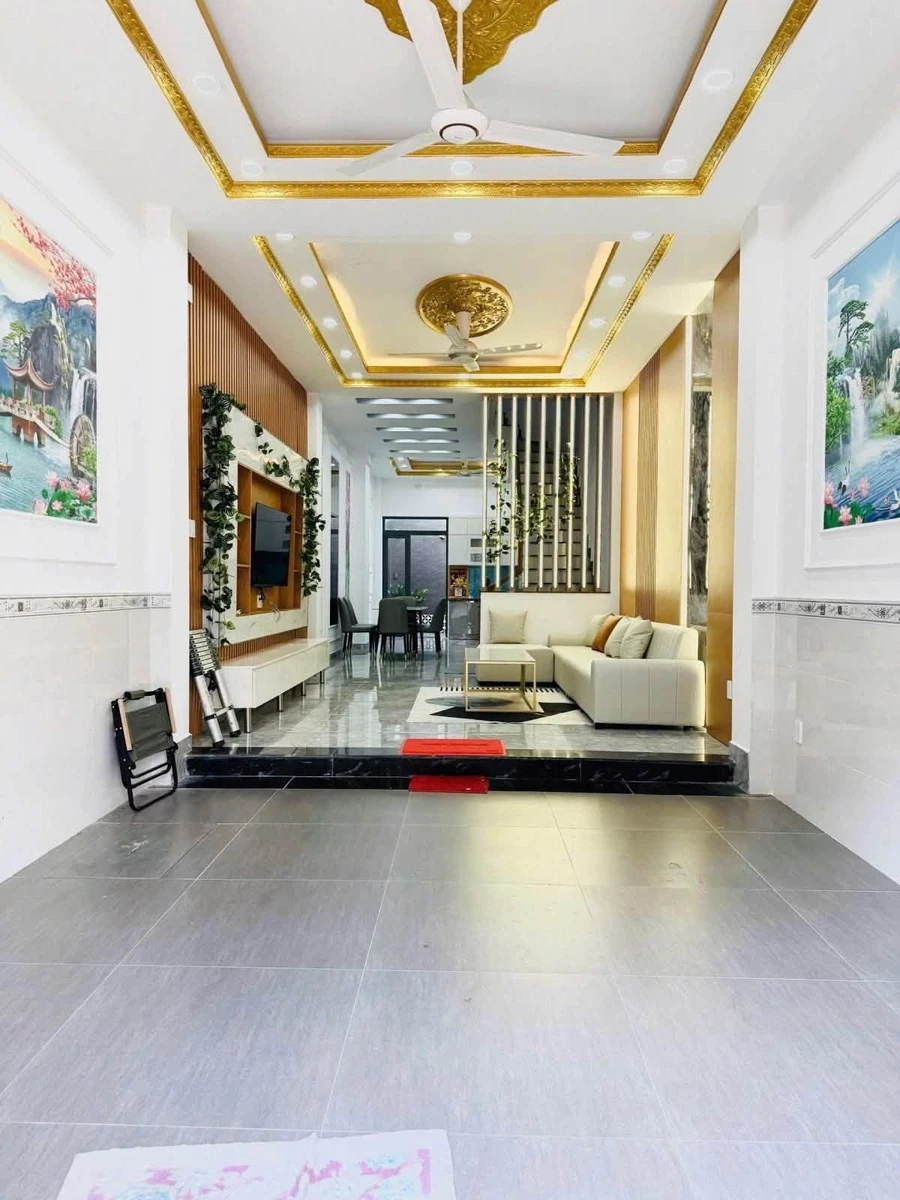 Bán nhà mặt tiền 4 tầng 76m2 đường TTH 09, Tân Thới Hiệp, Quận 12 - 8,6 tỷ - Ảnh thu nhỏ 4