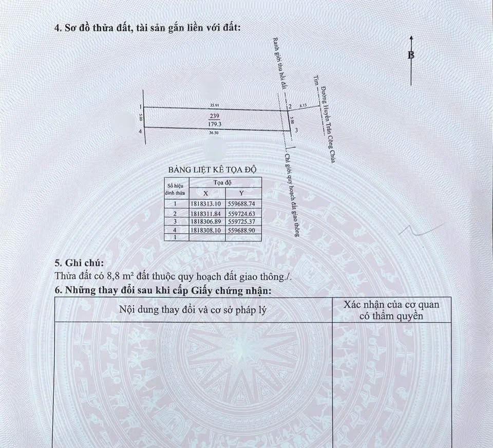 Bán đất mặt tiền đường Huyền Trân Công Chúa, 179,3m2, giá 22,5 triệu/m2, Phường Thuỷ Xuân, Huế - Ảnh thu nhỏ 4