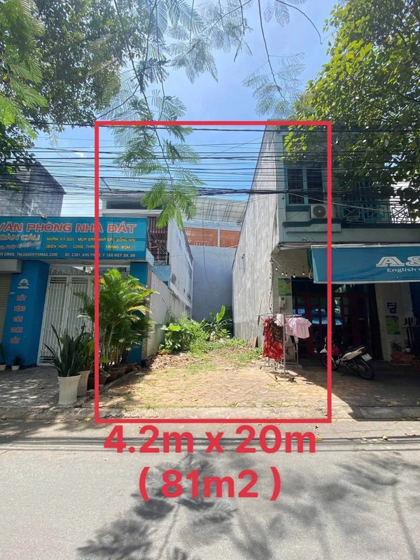 Bán lô đất thổ cư 4,2x20m KDC Đinh Thuận, Phường Tân Hiệp, Biên Hòa, giá 4,1 tỷ
