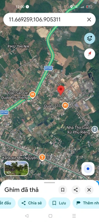 Ngợp bank - bán gấp lô đất đẹp Phú Riềng (Bình Phước) - chỉ 500 triệu! - Ảnh thu nhỏ 3